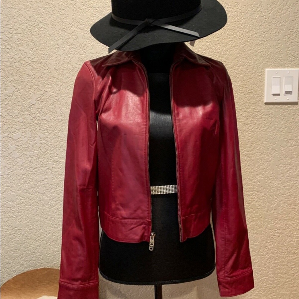 Ralph Lauren Sport  100%  Genuine Leather Jacket